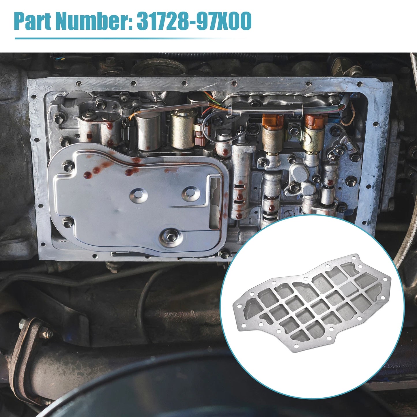 Set of 1 Automatic Transmission Filter Kit with Gasket for Xterra (2000–2004) No.31728-97X00
