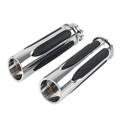 2X 1" Hand Grips for Harley Touring Softail Dyna