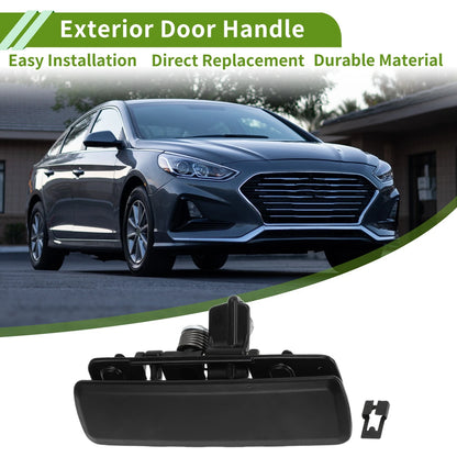 Exterior Door Handle for Chevrolet Astro (1992–2005) Front Right Black Plastic