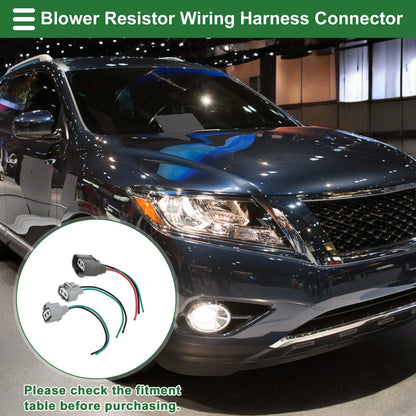 Blower Resistor Wiring Harness Connector for Nissan GT-R (2009-2014)
