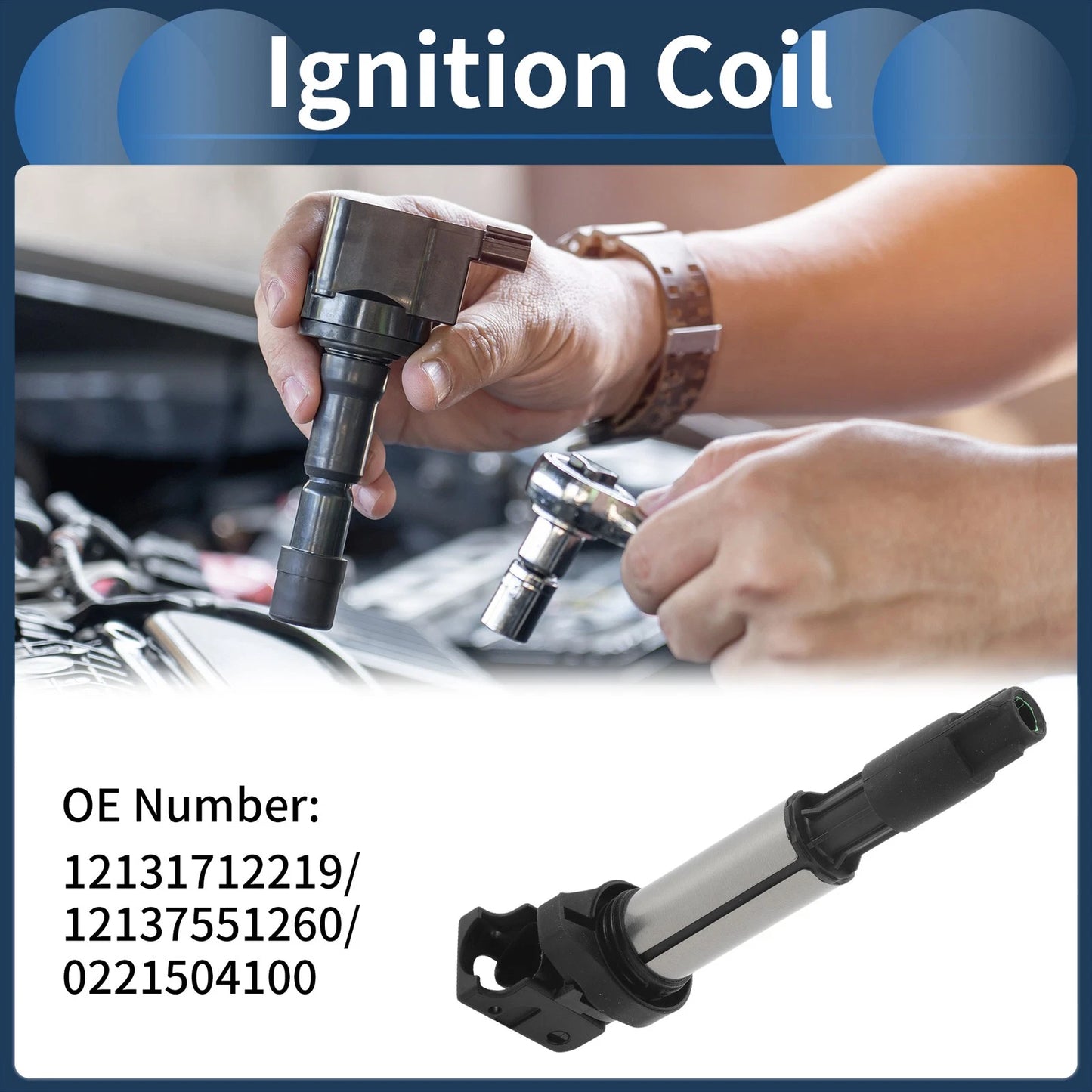 Ignition Coil Pack No.12131712219 for BMW 320i (2003–2005)