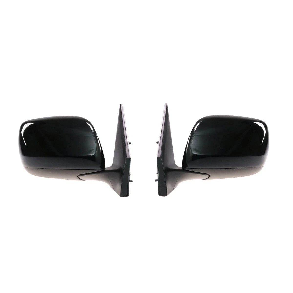 Set of 2 Black Door Mirrors for Toyota Land Cruiser (2008–2021)