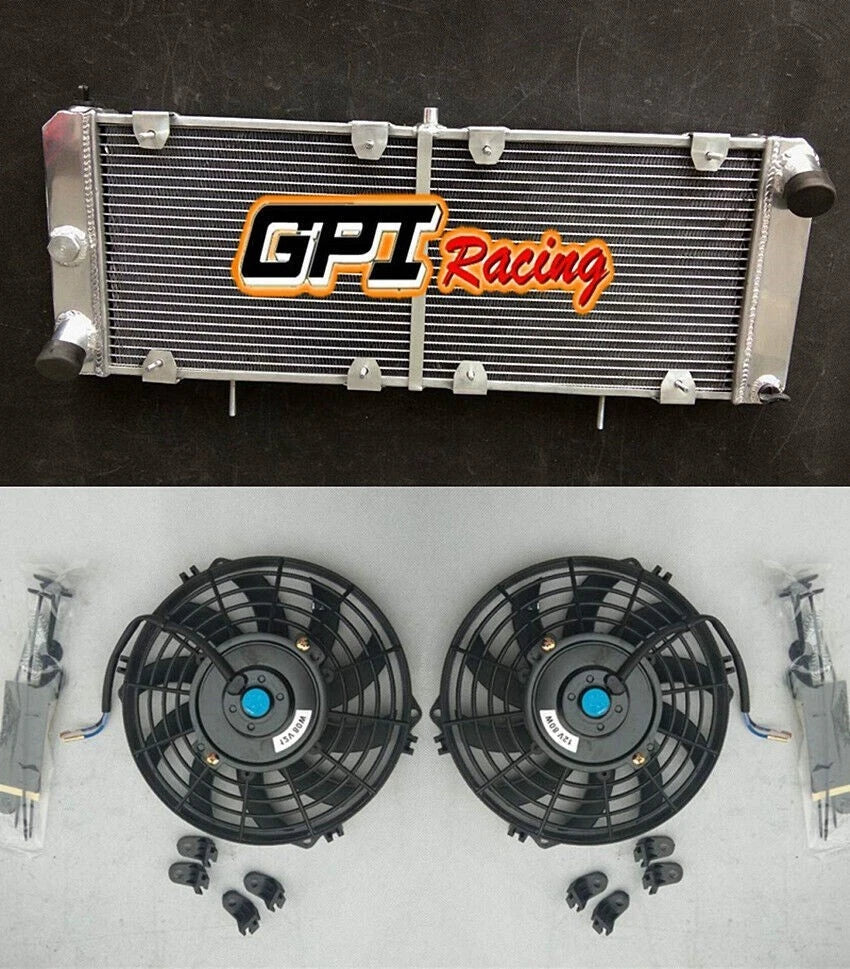 Aluminum Radiator & Fans for Fiat X1/9, Bertone X1/9 (1973–1989)