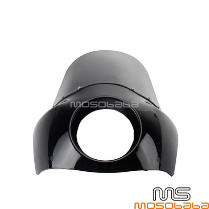 Front Headlight Fairing & Black Windshield for Harley Street Bob 114 (21-22)