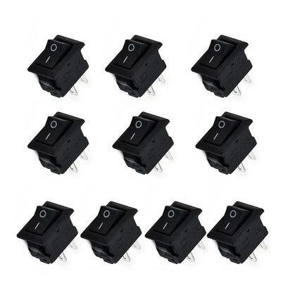 2 Pin ON OFF 10 x Toggle Switch for Cars Trucks Boats