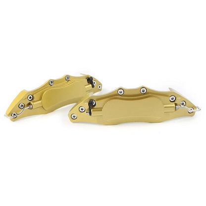 3D Metal Brake Caliper Covers Large Gold for Universal Car
