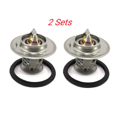 2X Thermostat for Volvo Penta MD31 AD41 KAD42 KAD43 KAD300 (Year Range)