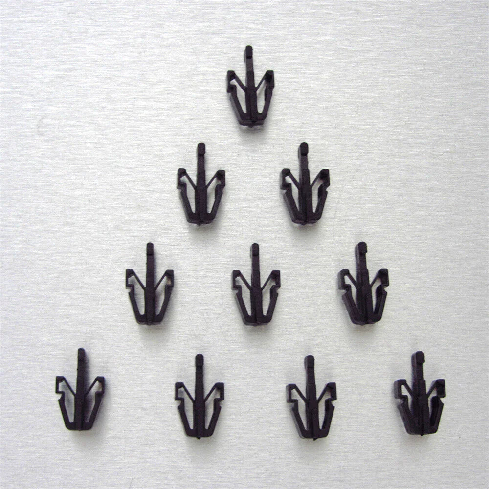 50Pcs Nylon Grille Clips for Honda, Mitsubishi, Toyota, Mazda (Various Years)
