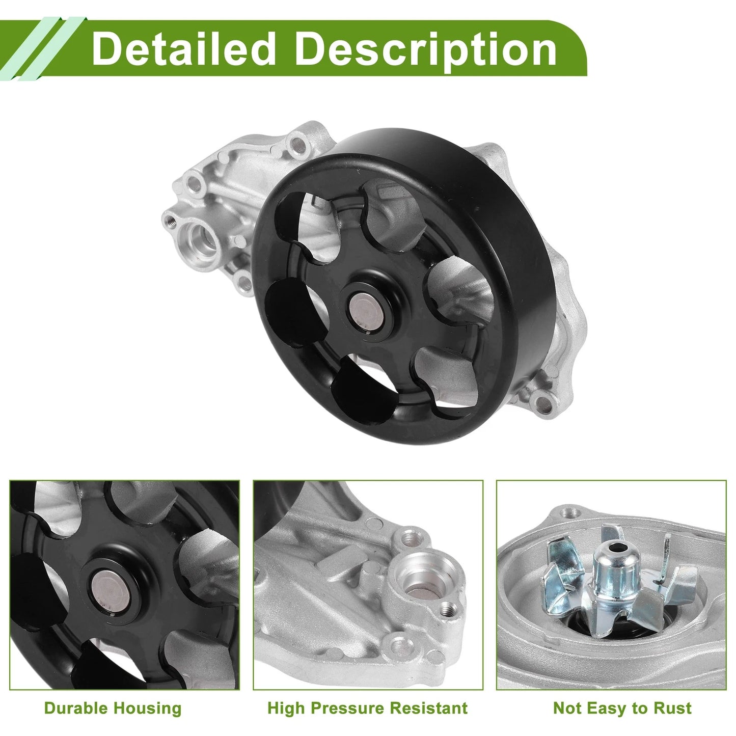 Engine Water Pump for Honda Accord (2003–2008) No. 19200RBC013