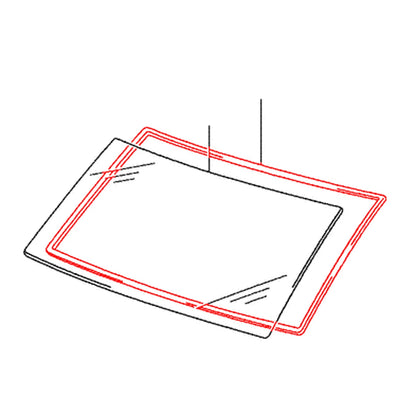 Windshield Weatherstrip for Mitsubishi Delica Star Wagon L300 1986-1999