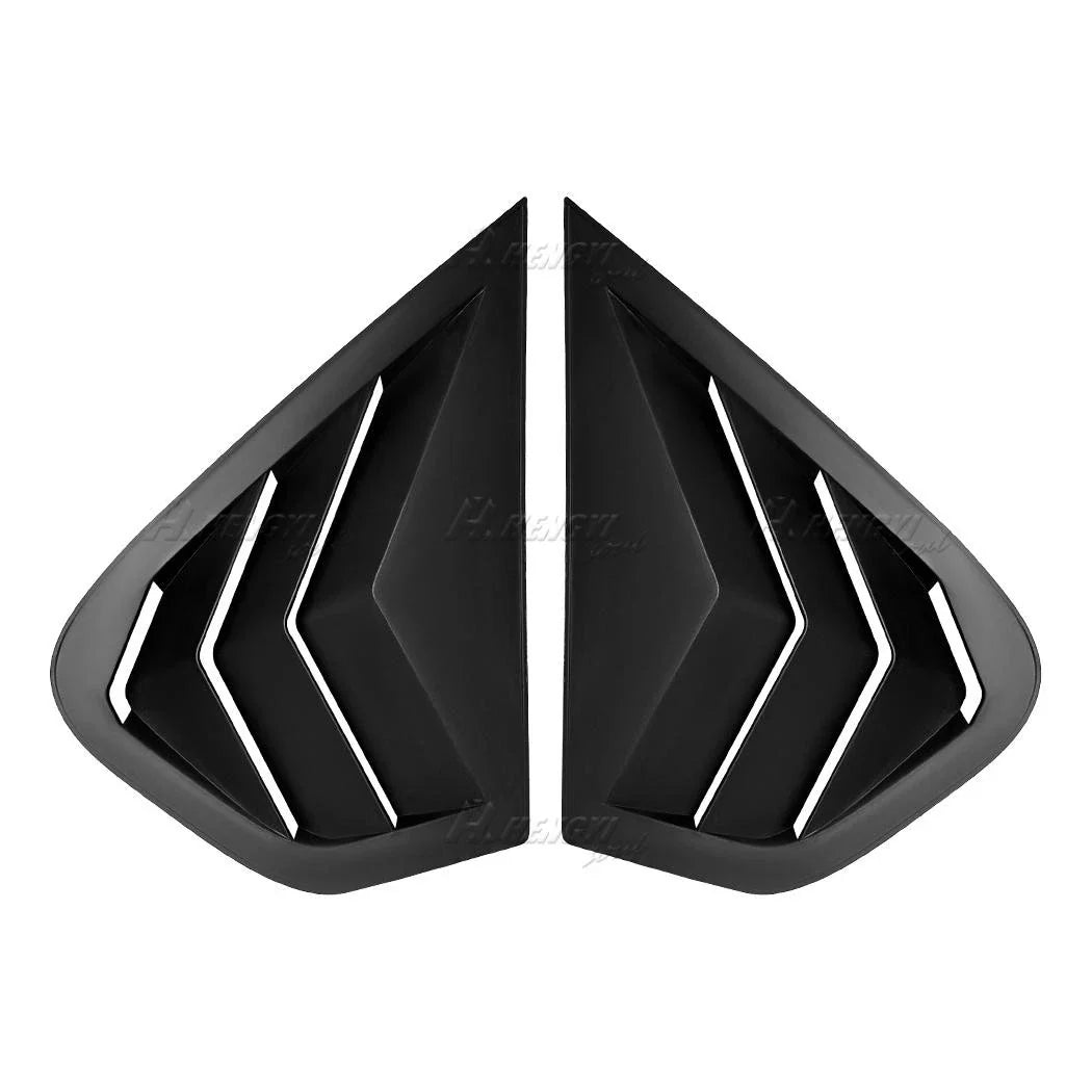 Gloss Black / Rear Side Window Louver Vent Cover Trim for BMW X6 (2008–2014)