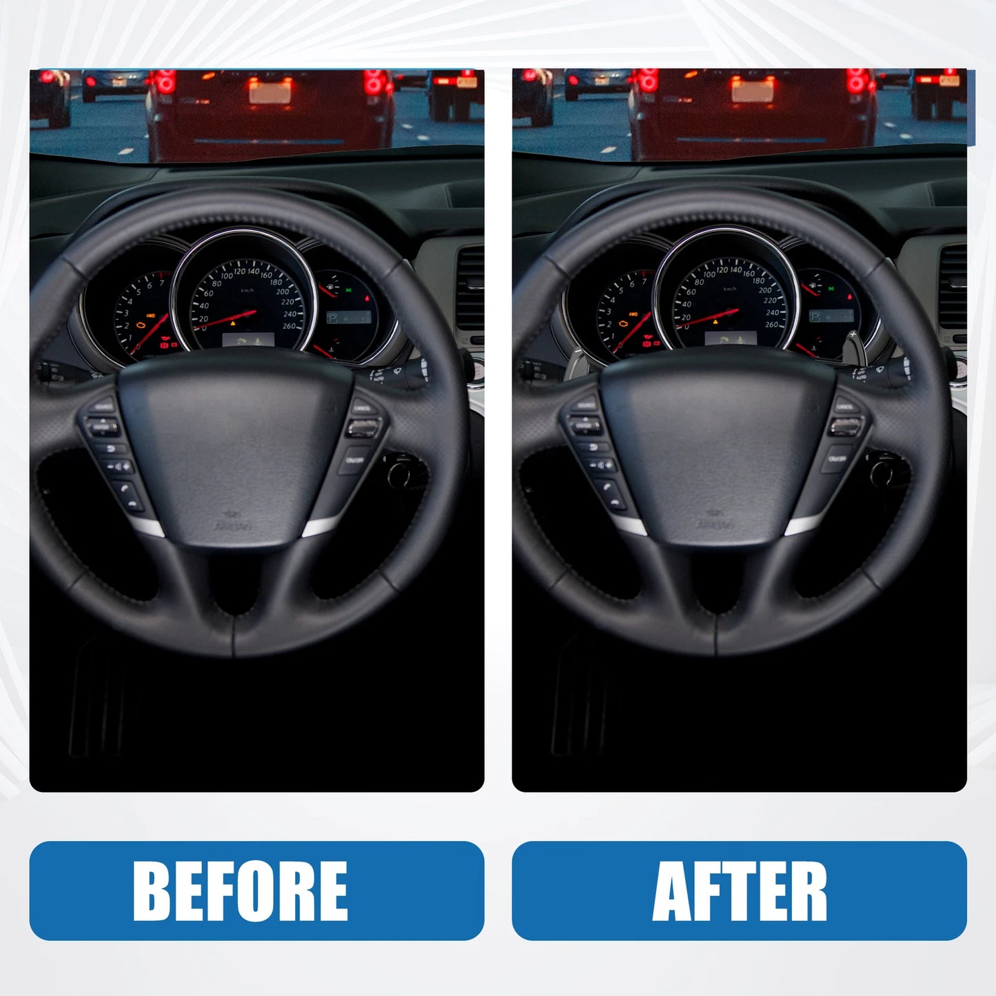 1 Pair Steering Wheel Shift Paddle Cover for Lexus ES200 ES260 (2018–2021)