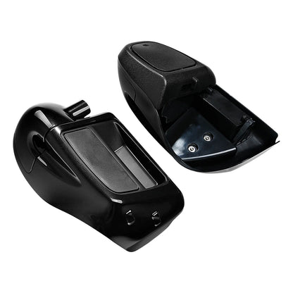 Vented Leg Fairings for Harley Street Glide 2014-2024 Black Tempest