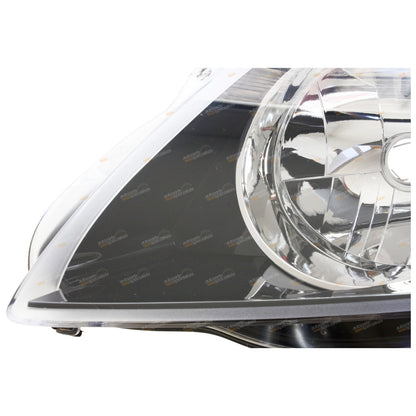 LH Black Headlight for Ford FG Falcon (2008-On)