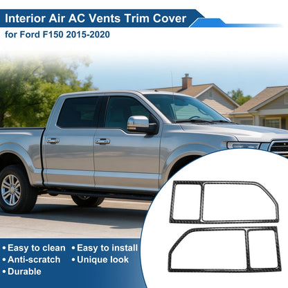Air Condition Outlet Vent Trim Cover Frame for Ford F150 (2015–2021) 1 Pair