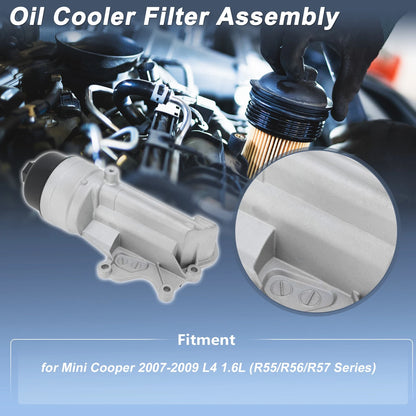 Set of 1 Engine Oil Filter Housing for Mini Cooper (2007–2009) No. 11428643762