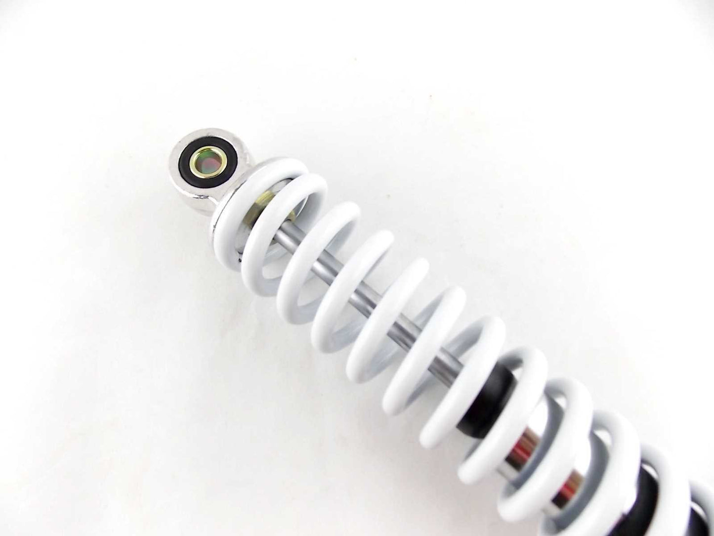 Rear Shock Absorbers for Suzuki DR500S (400mm, White/Chrome)