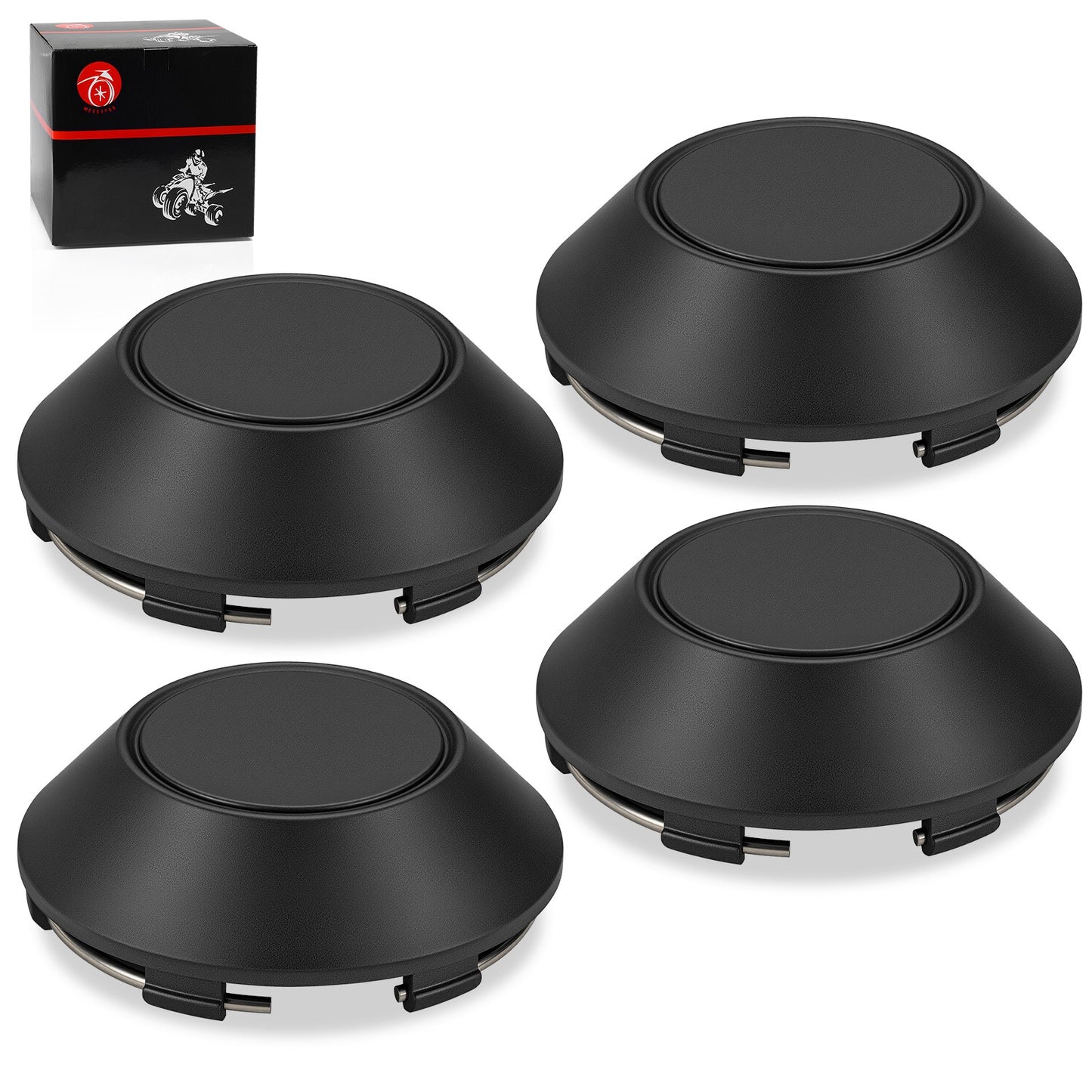 Set of 4 Center Hub Wheel Caps for Polaris General 1000 XP (2016–2023)