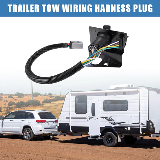 Trailer Tow Wiring Harness Plug Connector for Ford F-250 F-350 (2008–2016)
