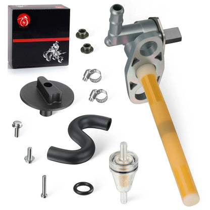 Gas Fuel Valve Petcock & Line/Hose for Honda Sportrax 400 (1999–2008)