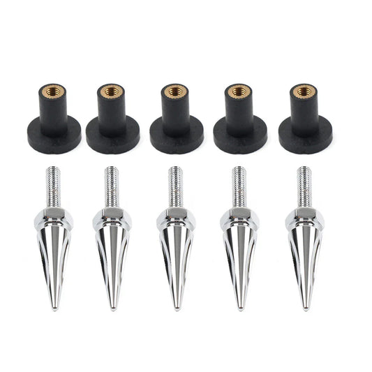 Spike Windshield Fairing Well Nut Bolt Kit for Harley Road Glide Custom (2008-2023)