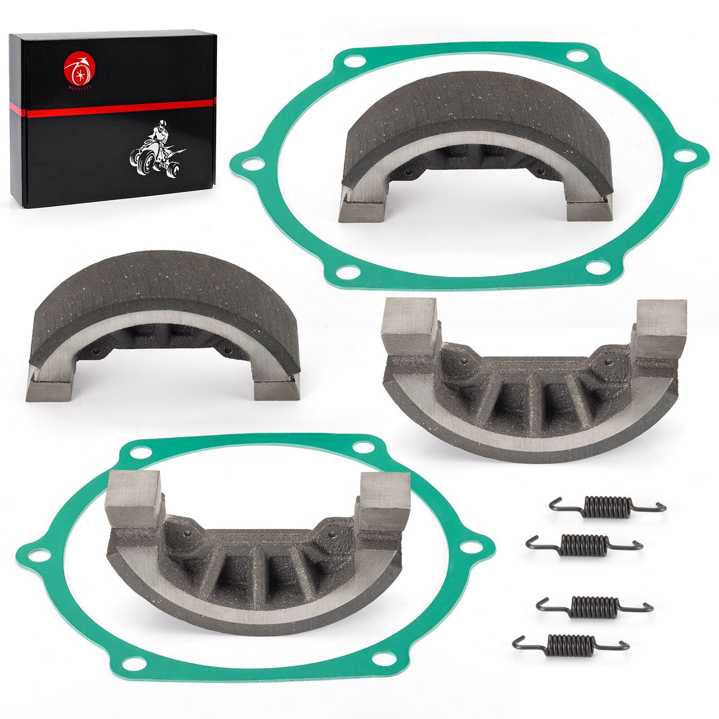 Set of 4 Brake Shoes for John Deere 750 770 790 3005
