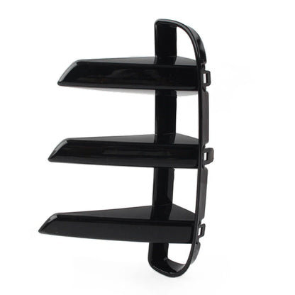 Glossy Black Front Bumper Grille Air Vent Cover for Land Rover Discovery 5 (21-22)