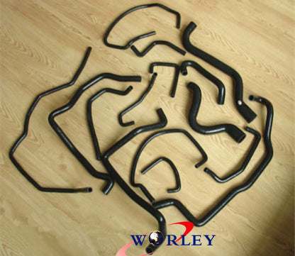 15PC Silicone Water/Coolant Hose for Renault 5 R5 GT Turbo (1988–1991)