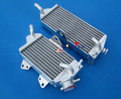 Set of 2 Aluminum Radiators for Kawasaki KX125 (1990–1991)