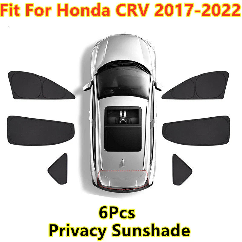 Side Windows Sleep Privacy Sunshade Custom Sunshield for Honda CRV (2017–2022)