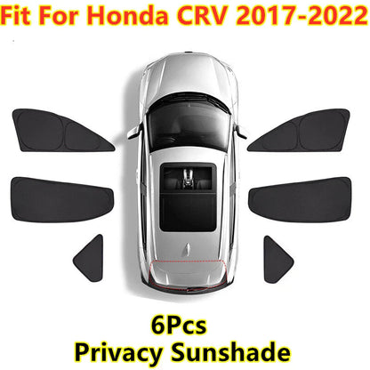 Side Windows Sleep Privacy Sunshade Custom Sunshield for Honda CRV (2017–2022)