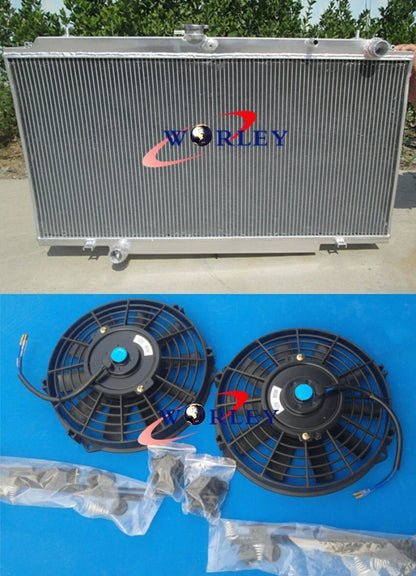 Alloy Radiator & 16" Fans for Nissan Patrol GU Y61 (1999–2013)
