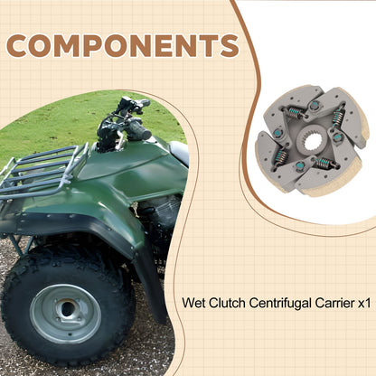 Wet Clutch Centrifugal Carrier for Kawasaki Bayou 300 (1986–2004)
