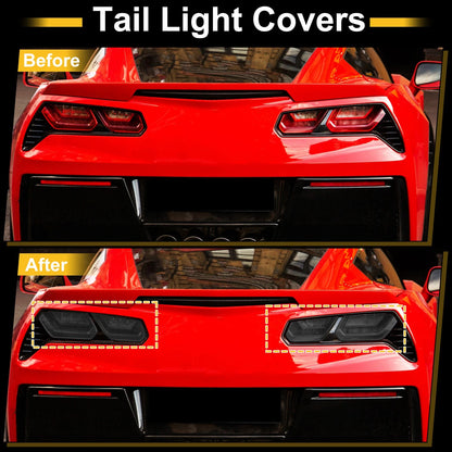 Tail Light Cover Trim for Chevrolet Corvette C7 (2014–2019)