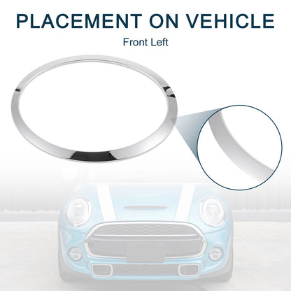 1pc Headlight Trim Bezel for Mini Cooper (2014–2024) No. 51137300631