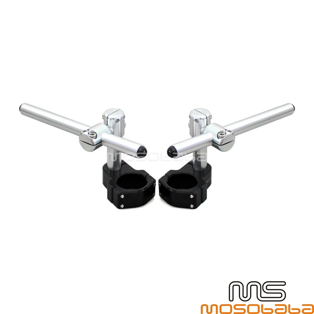 7/8'' Adjustable Clip-On Handlebar Kit for Universal Motorcycle