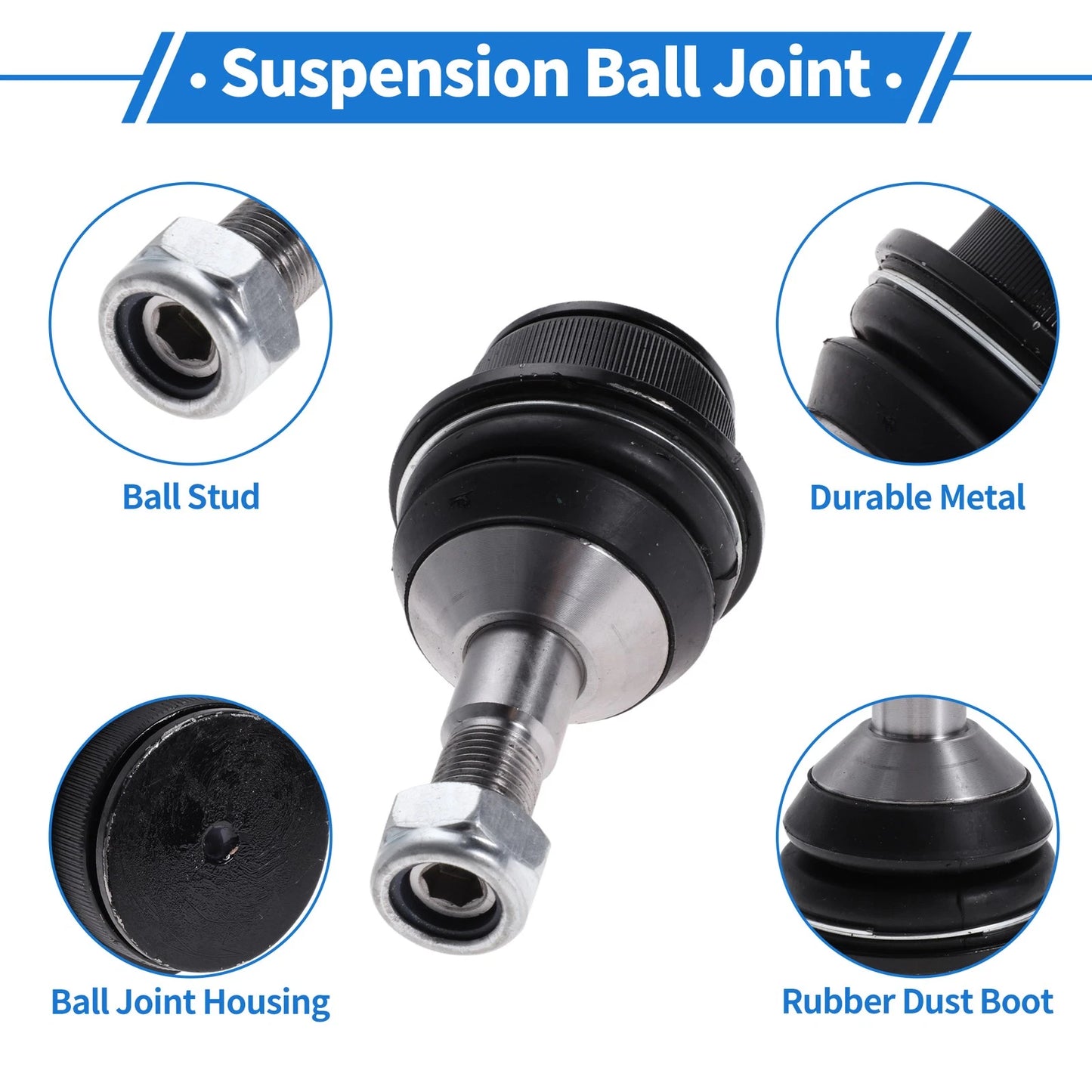 2 Pcs Lower Ball Joints for Dodge Durango (2011–2023) No.K500372