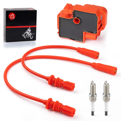 Ignition Coil w Spark Plug Wire for Polaris Scrambler 1000 SP 850
