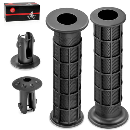 2 x Handlebar Grips & Grip End for Honda Foreman Rubicon