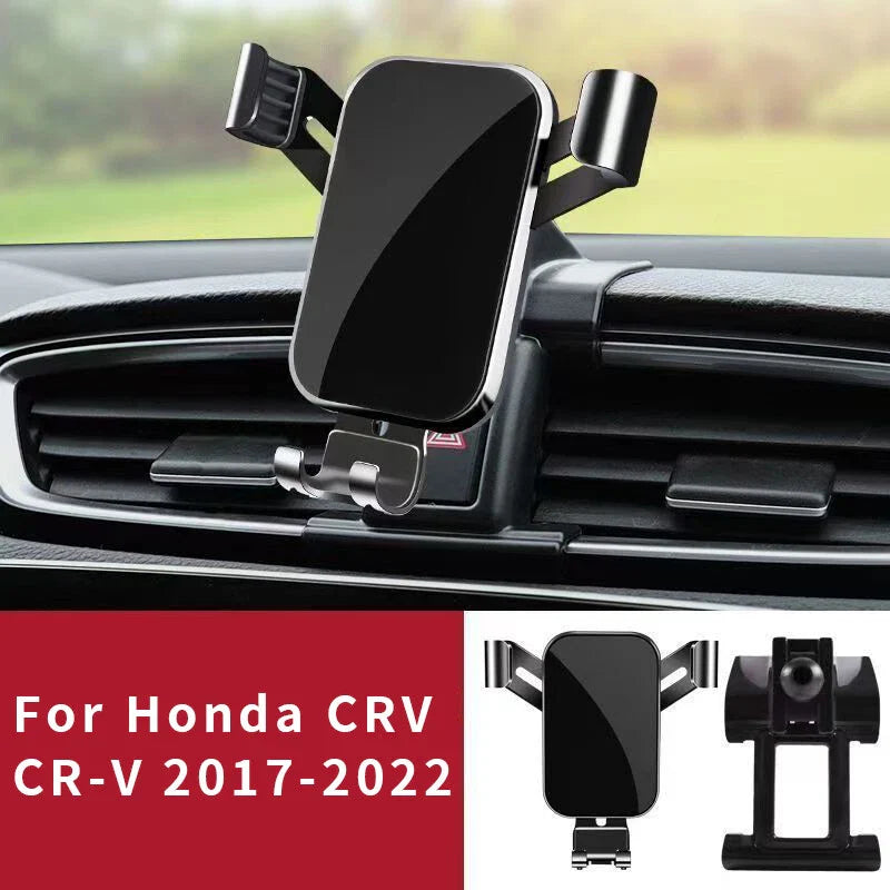 Dashboard Air Vent Mount Clip Gravity Phone Holder for Honda CR-V (2017–2022)