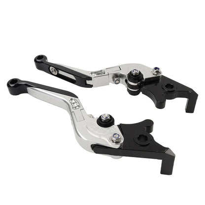 Silver CNC Extendable Brake Clutch Levers for BMW R1200/1250GS (2013-2020)