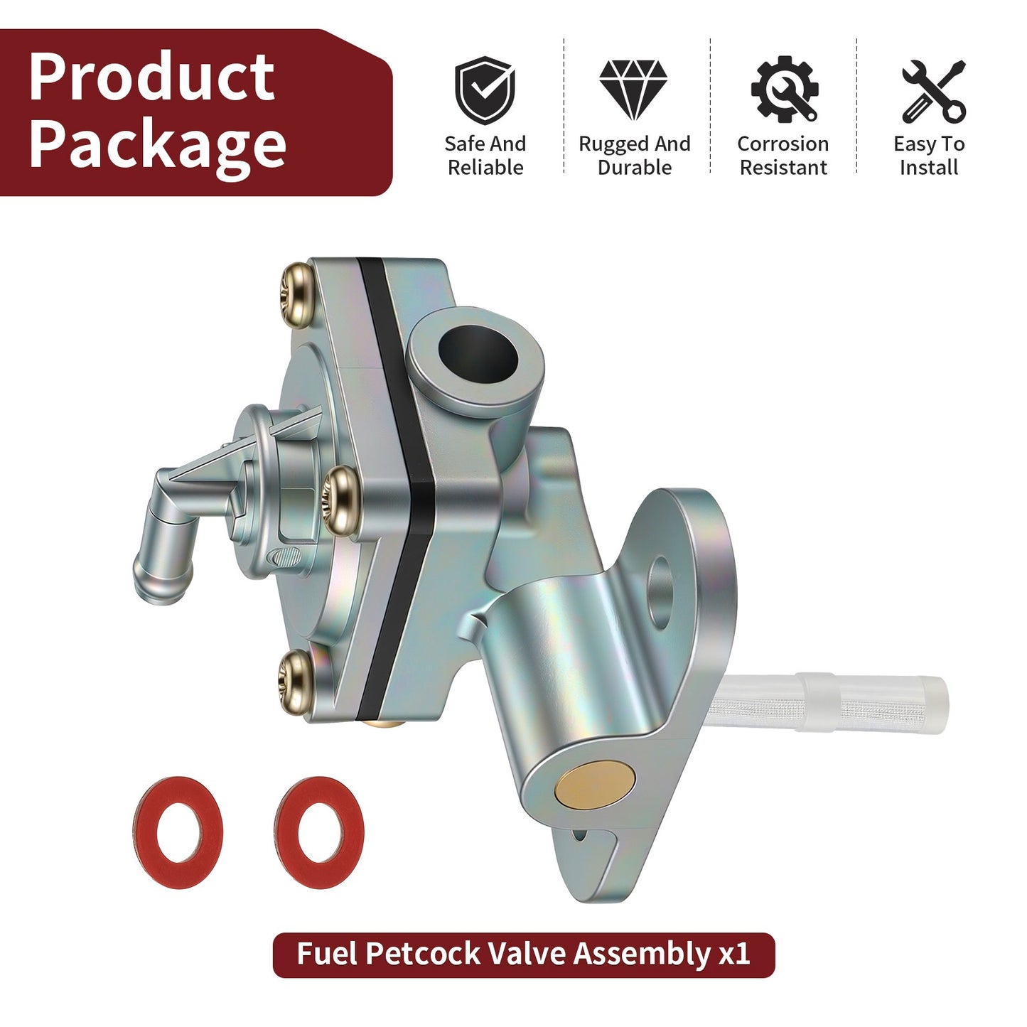 Fuel Petcock Valve for Suzuki Intruder Boulevard C50 800 (2001–2005)