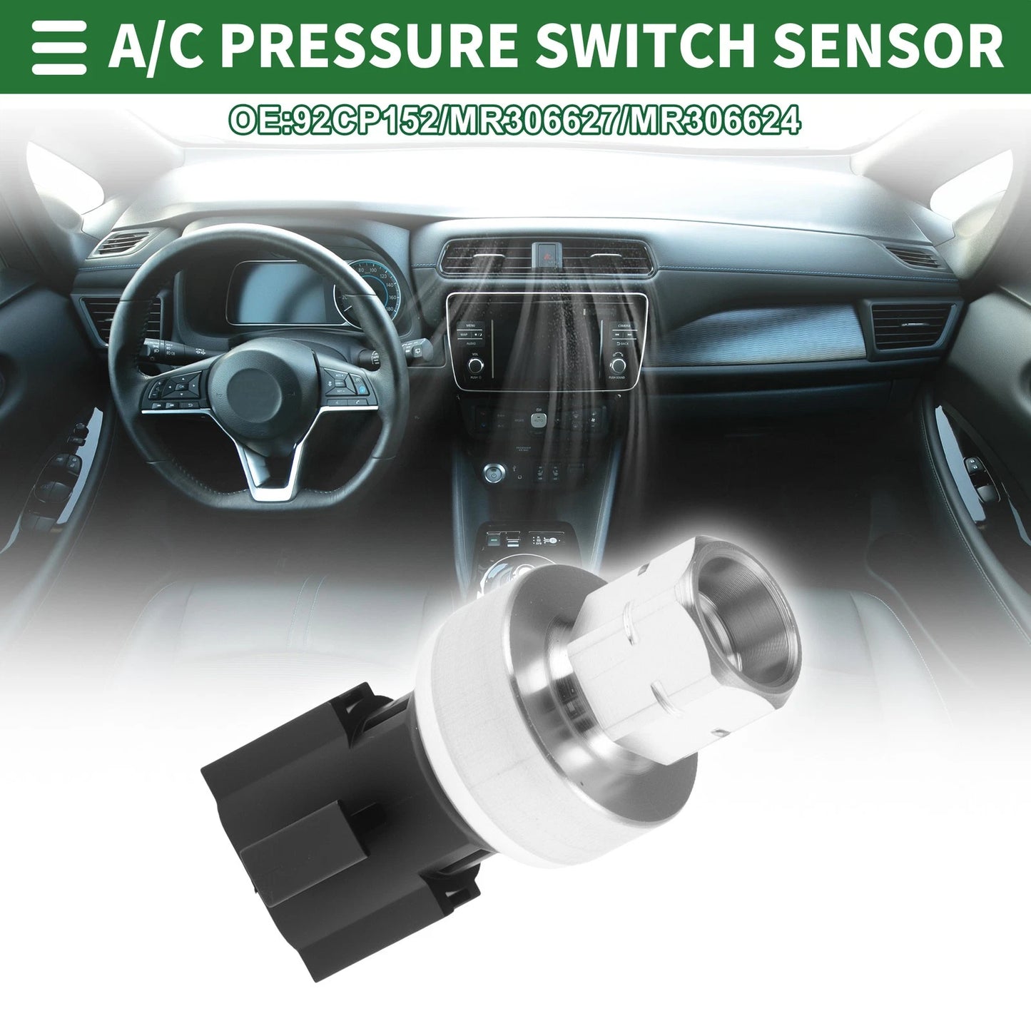 A/C Pressure Switch Sensor for Mitsubishi ASX (2013–2015) 92CP152/MR306627
