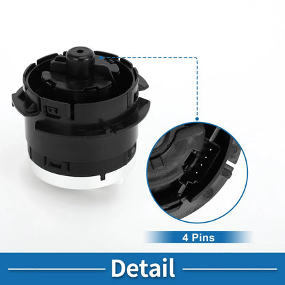 Headlight Lamp Fog Light Control Switch for Porsche 718 (2017-2023)