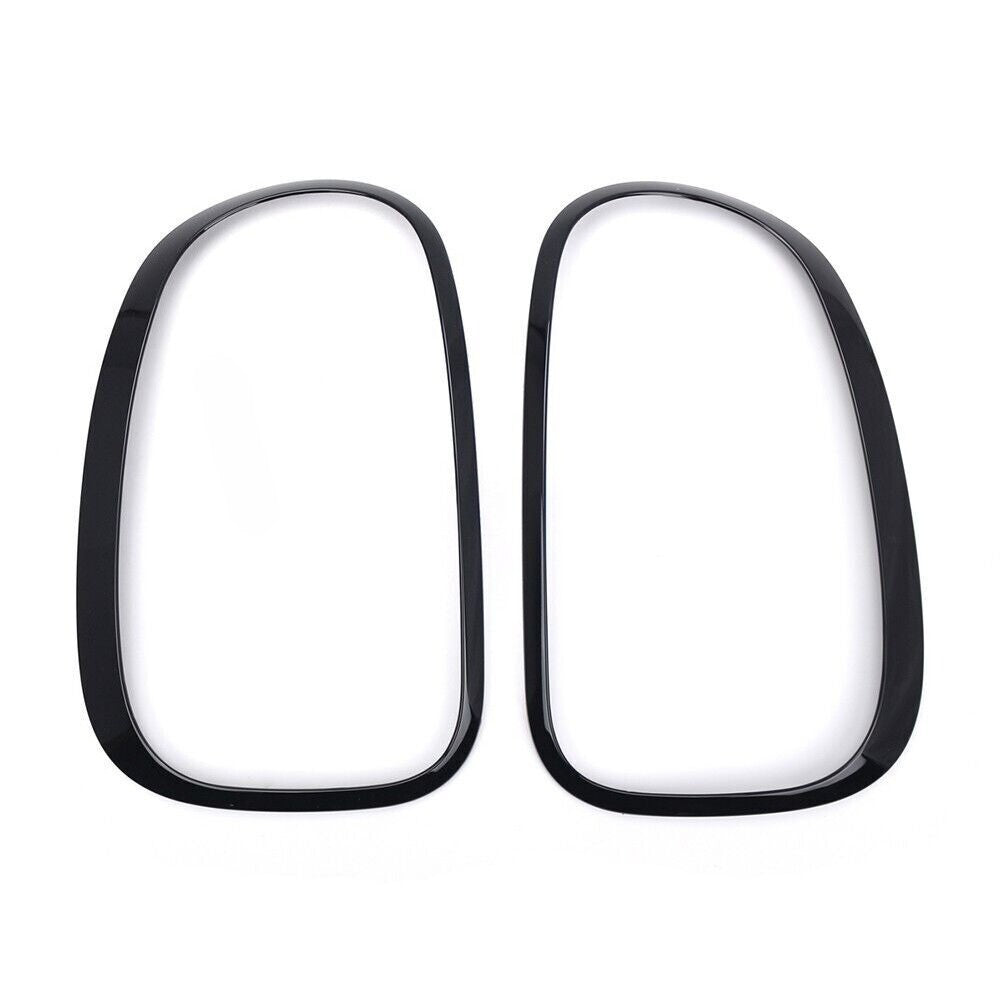 Gloss Black Rear Tail Light Cover Trim for Mini Cooper Countryman (2011–2016)