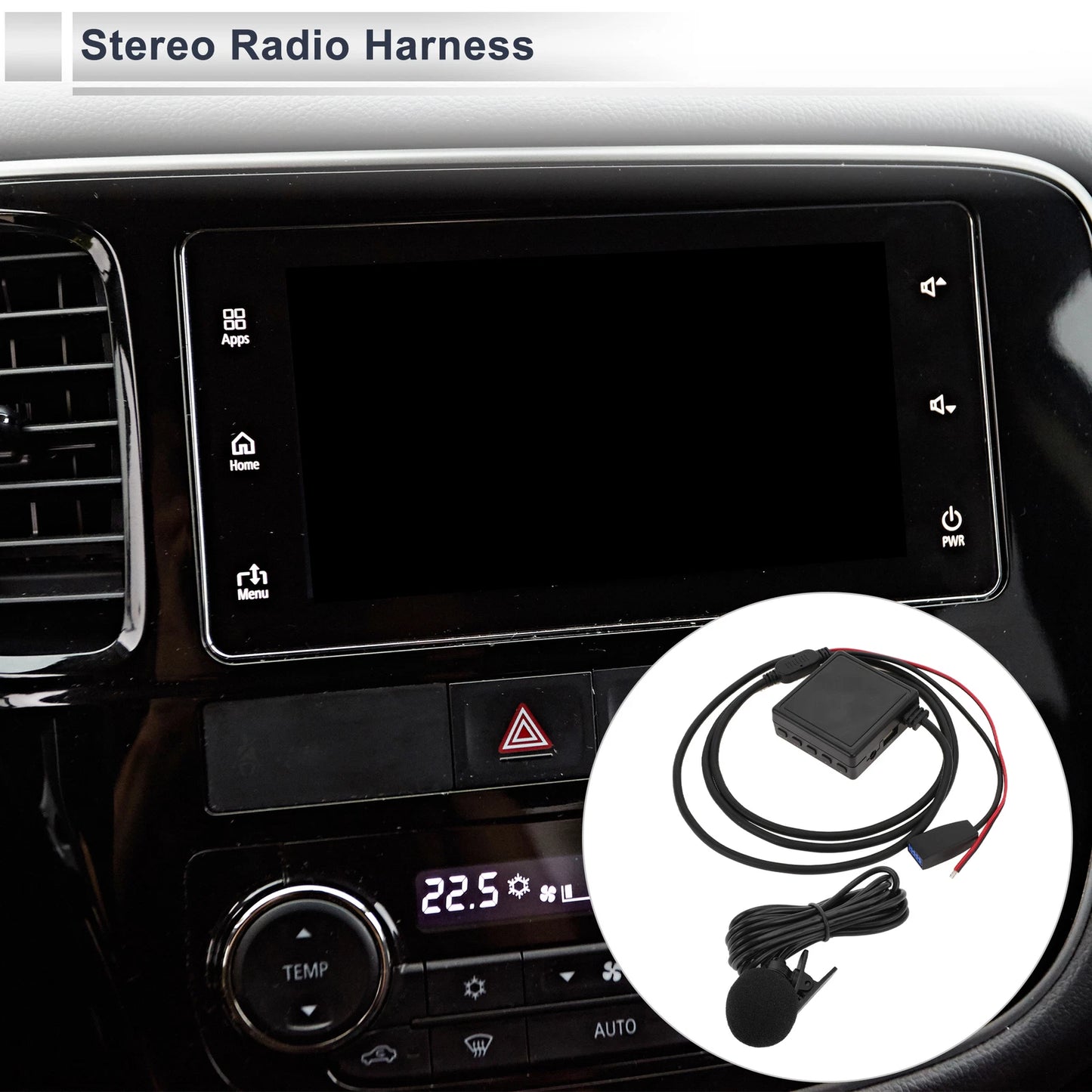 Stereo Radio Harness for BMW E39 E46 E53 (1995–2006) Microphone Handsfree
