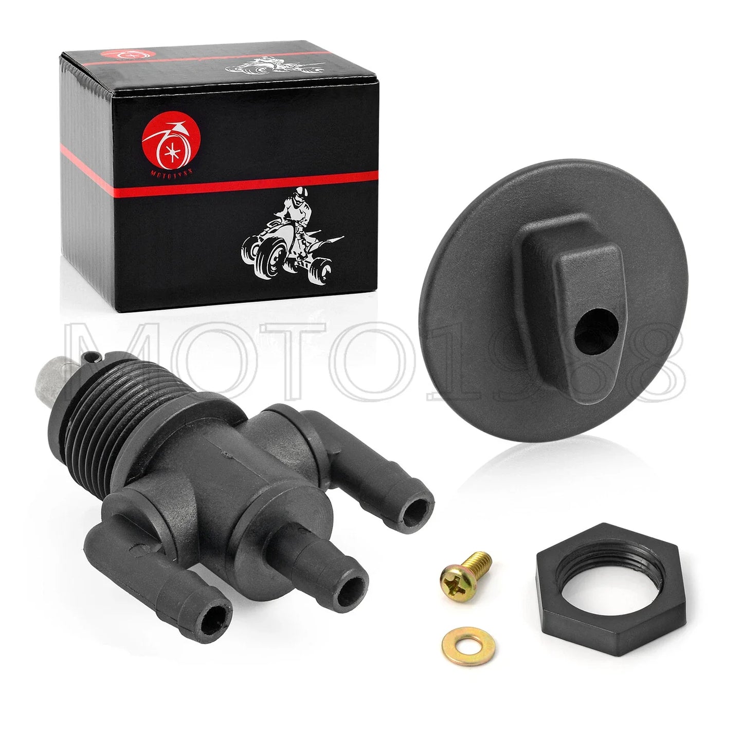 3-Way Fuel Shutoff Valve Petcock for Polaris Magnum 500 4x4 (1999–1999)