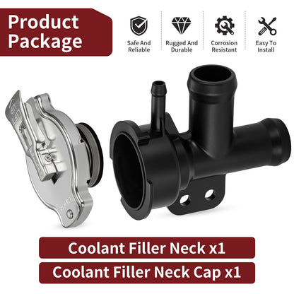 Coolant Filler Neck with Cap for Polaris Classic (1994–2000)