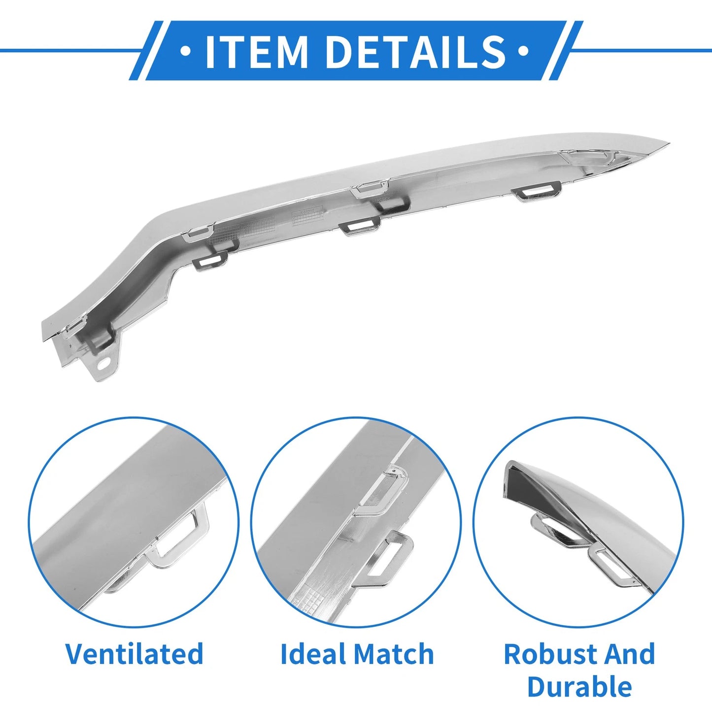Bumper Grille Trim Garnish No.2128852774 for Mercedes-Benz E-Class (2014–2015)