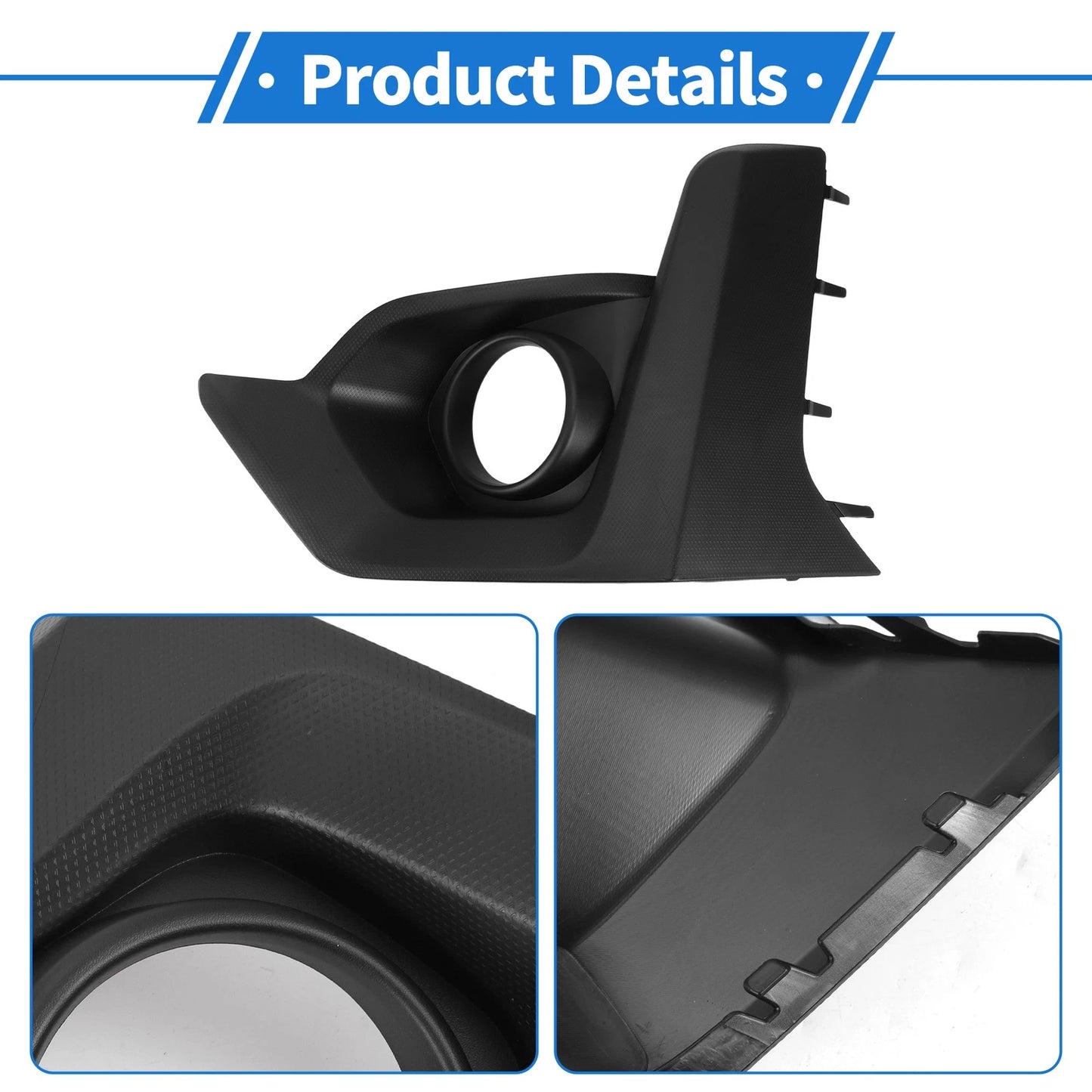 Front Left Fog Light Grill for Subaru Crosstrek (2021–2022) No. 57731FL870 ABS